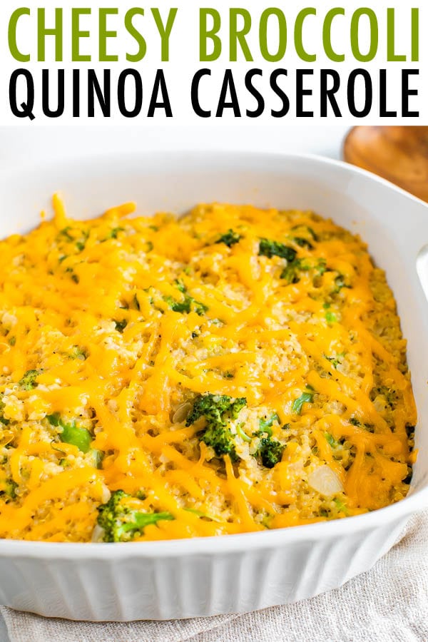 Healthy Broccoli Quinoa Casserole Eating Bird Food