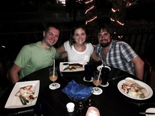 Dinner at Aqua Grill