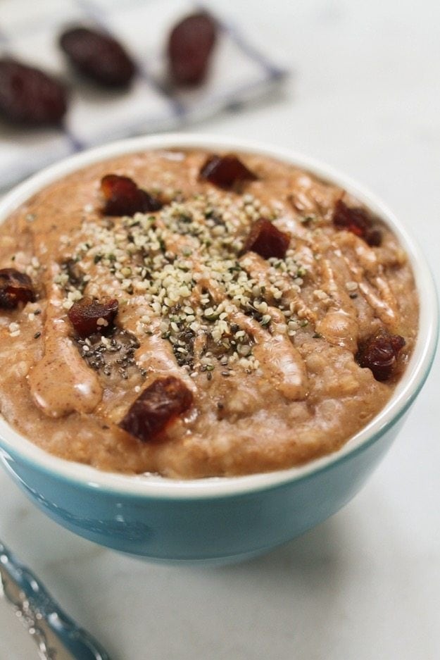 Salted Date Oatmeal