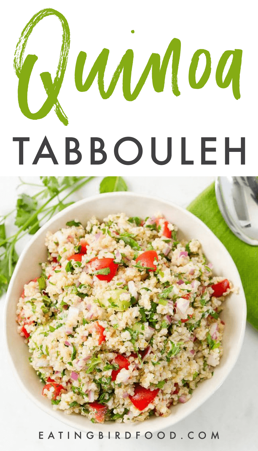 Quinoa Tabbouleh - Eating Bird Food