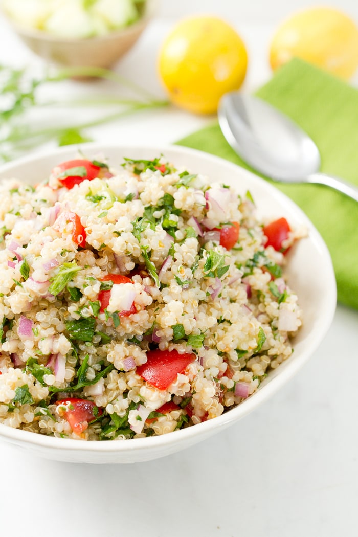 Quinoa Tabbouleh - Eating Bird Food