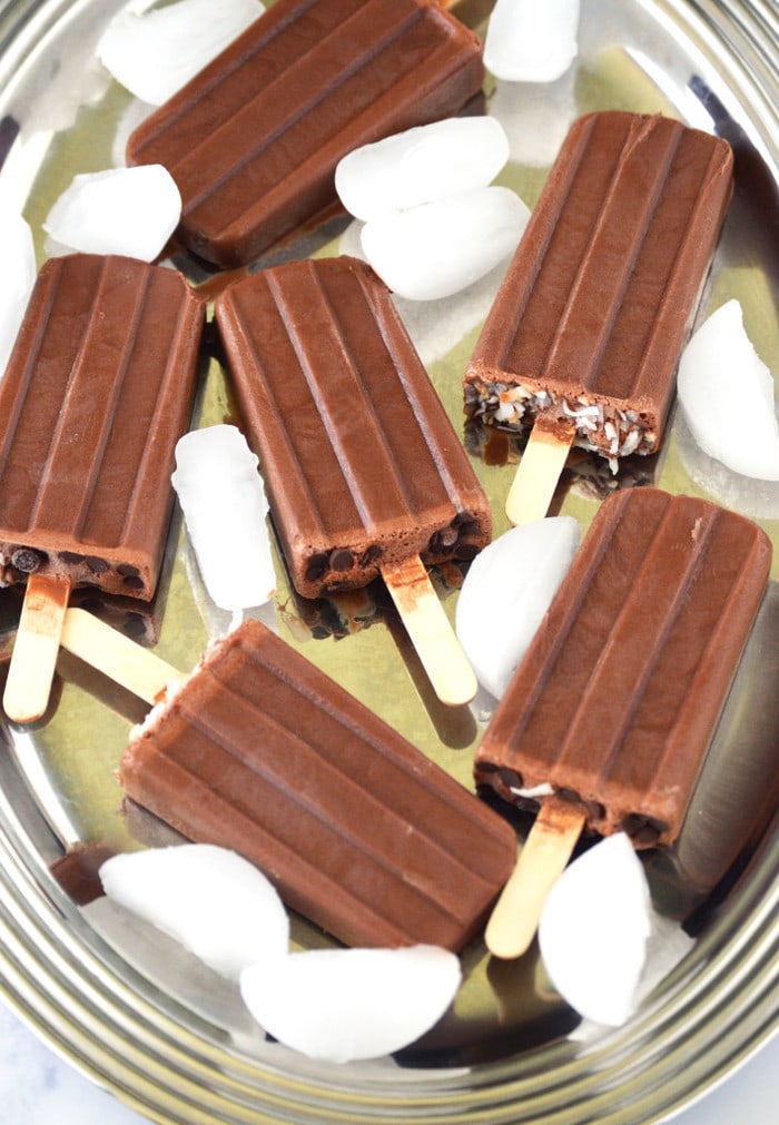 Homemade Fudgesicles