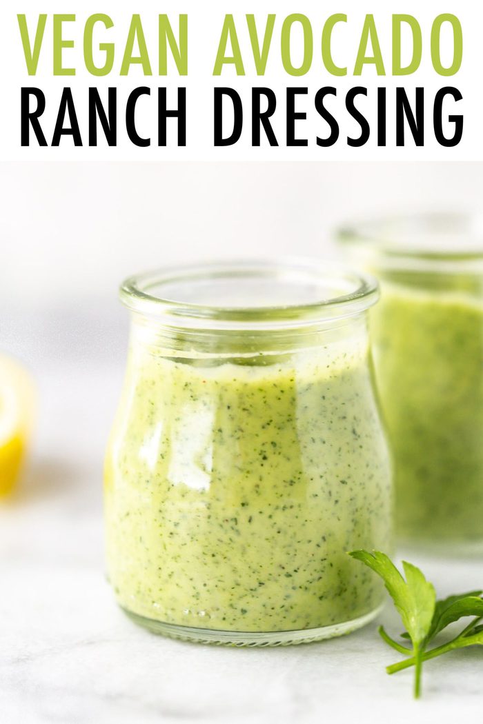 Avocado Ranch Dressing Eating Bird Food