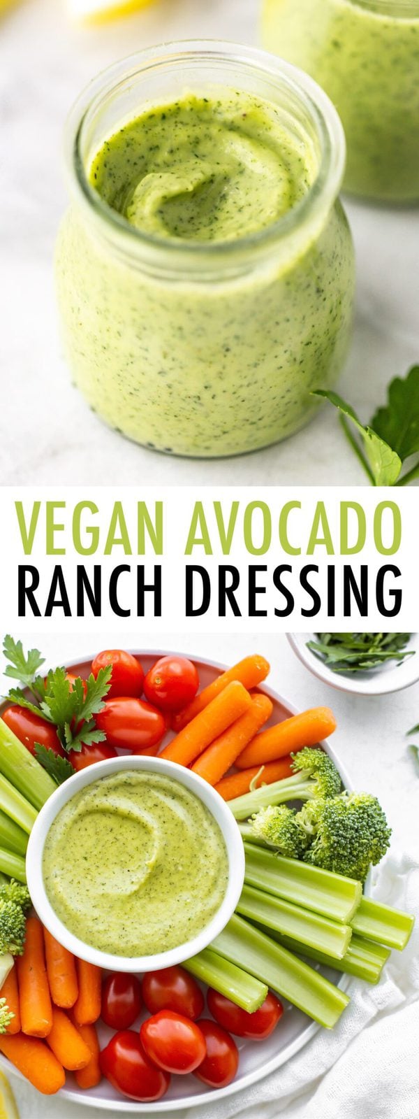 Avocado Ranch Dressing - Eating Bird Food