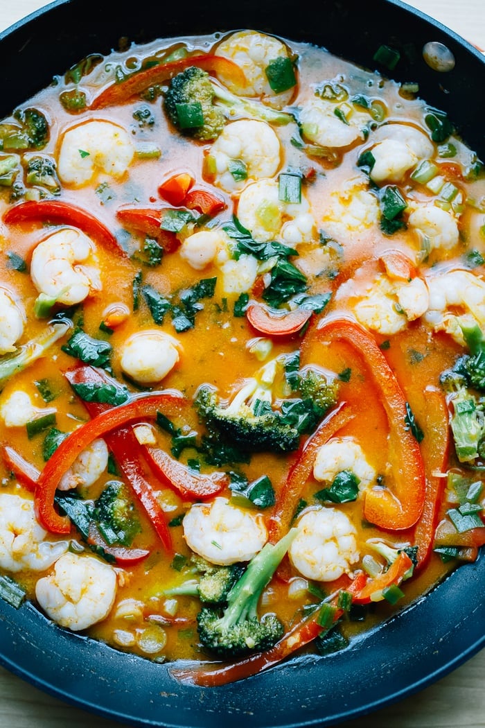 Quick and Easy Coconut Curry Shrimp Quick and Easy Coconut Curry Shrimp