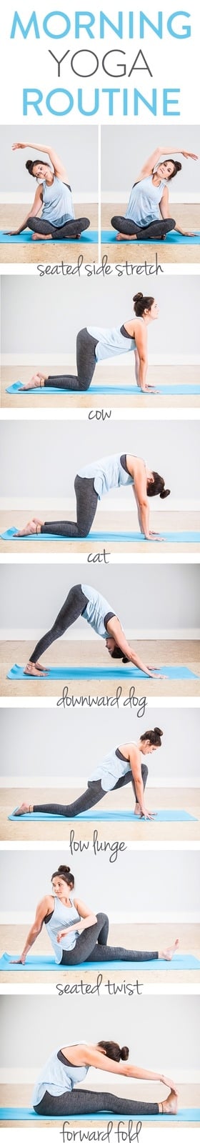 10 Minute Morning Yoga Routine graphic