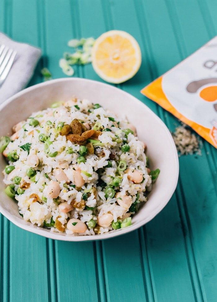 Rice Salad with Cannellini Beans