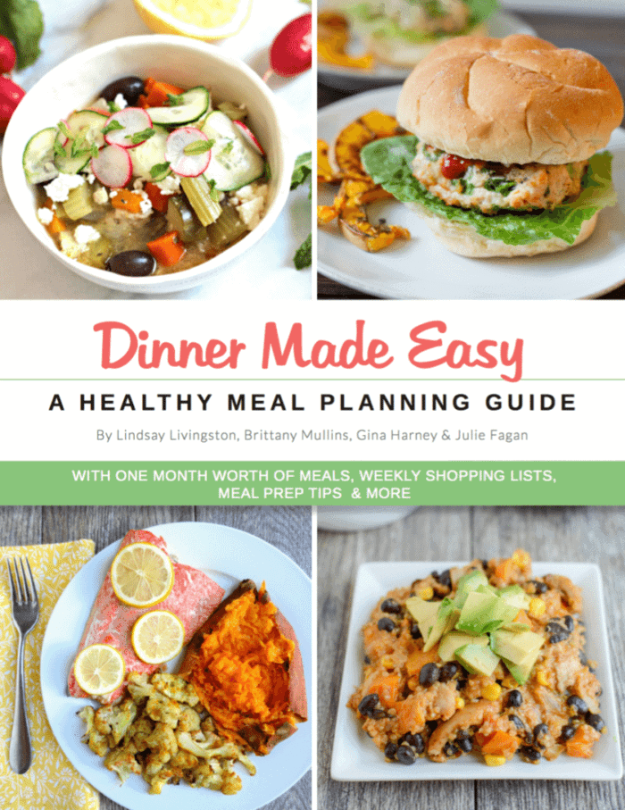Dinner Made Easy Ebook -- A Healthy Meal Planning Guide 