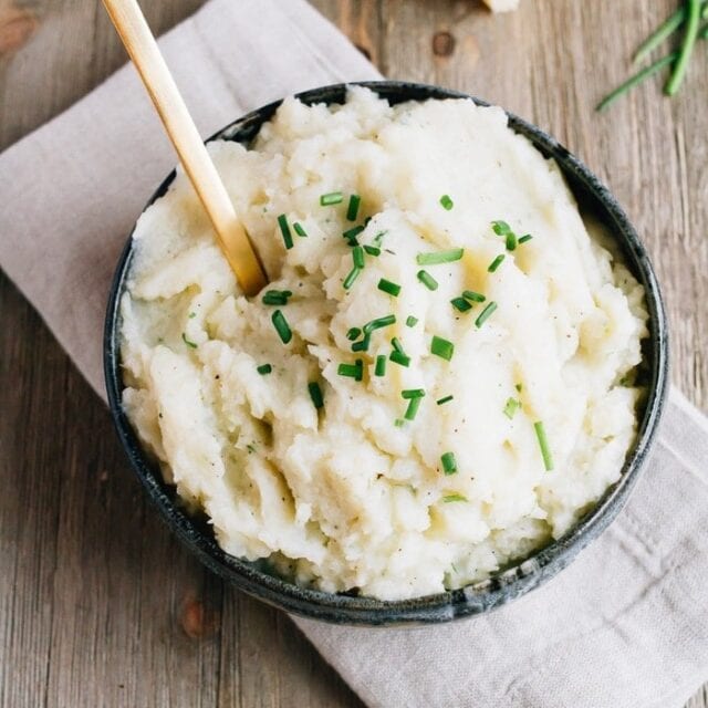 6-Ingredient Healthy Mashed Cauliflower | Eating Bird Food