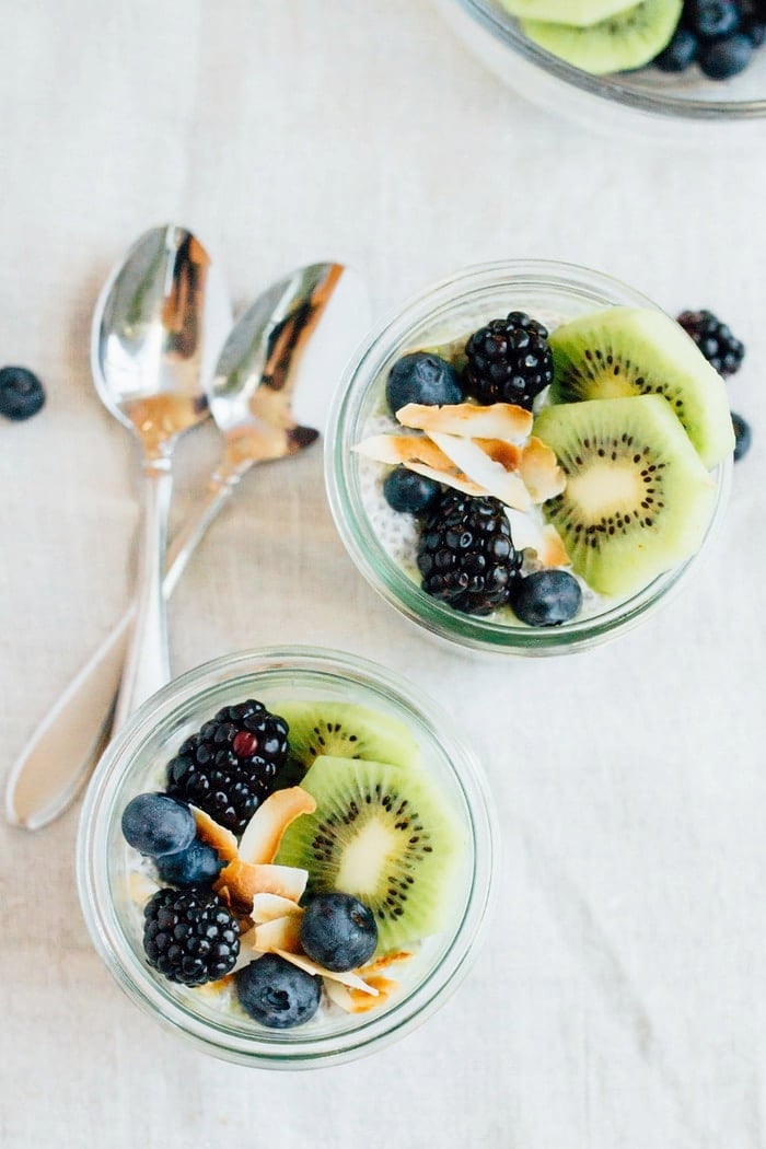 This Kiwi Chia Pudding Parfait is a unique way to enjoy fresh kiwi. The combo of chia seed pudding and kiwi puree makes for a healthy breakfast or snack that’s filling and delicious. 