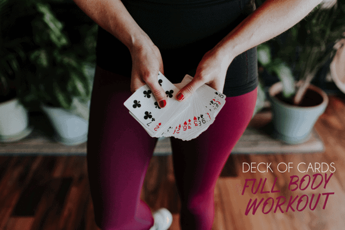 Turn your workout into a game with this full body Deck of Cards Workout