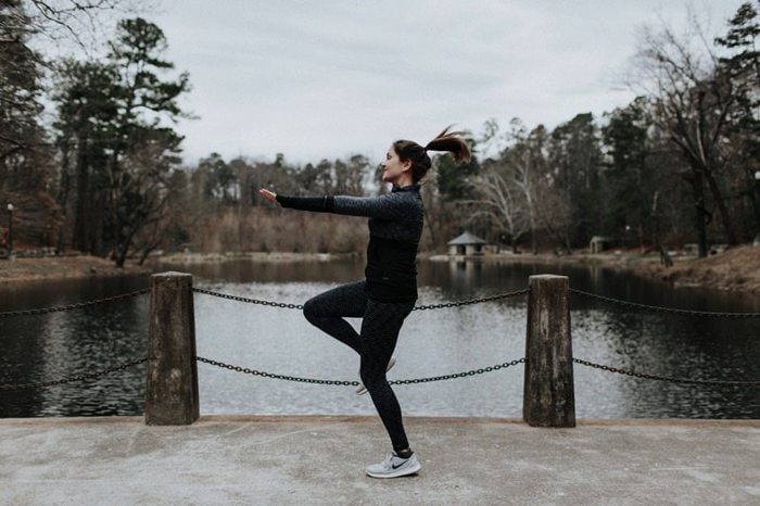 Do high knees as part of your race day warm-up.