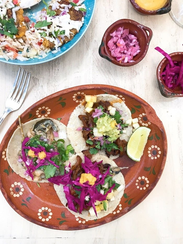 Charly's Vegan Tacos in Tulum Mexico