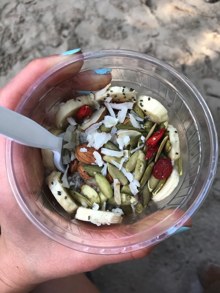 Raw Love Chia Pudding in Tulum