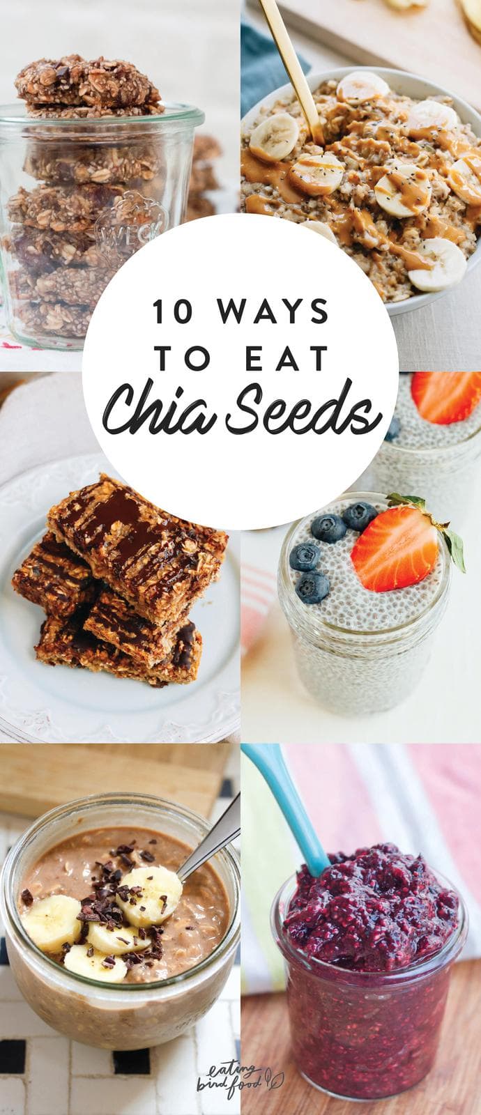 Chia seeds are loaded with nutrition and easy to incorporate into your daily meals. Here are 10 creative ways to eat chia seeds every day! Chia seeds are loaded with nutrition and easy to incorporate into your daily meals. Here are 10 creative ways to eat chia seeds every day!