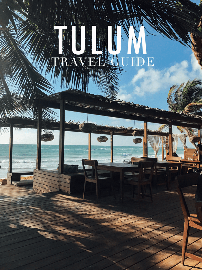 TULUM Travel Guide with where to stay, eat and play while visiting the beautiful Tulum. Enjoy the white sandy beaches, Mayan culture and delicious food.