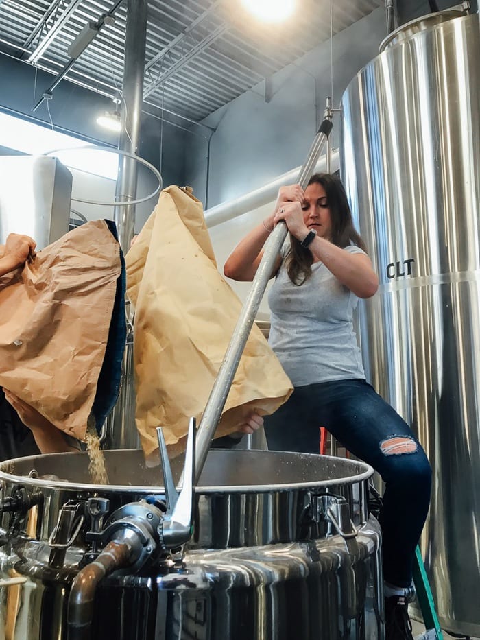 Stirring the Mash Tun // The Veil Brewing Co Stirring the Mash Tun // The Veil Brewing Co