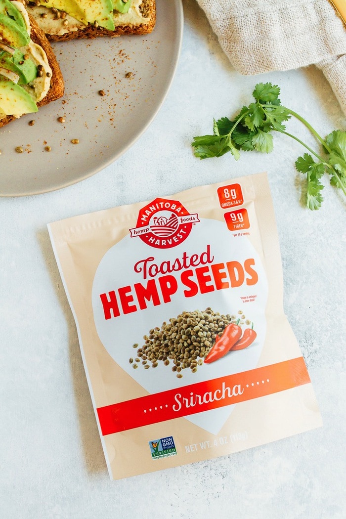 Sriracha Toasted Hemp Seeds