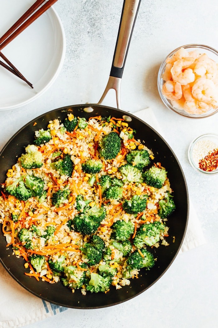 Vegetable Cauliflower Fried Rice