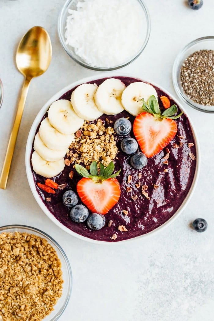 Maqui smoothie bowls