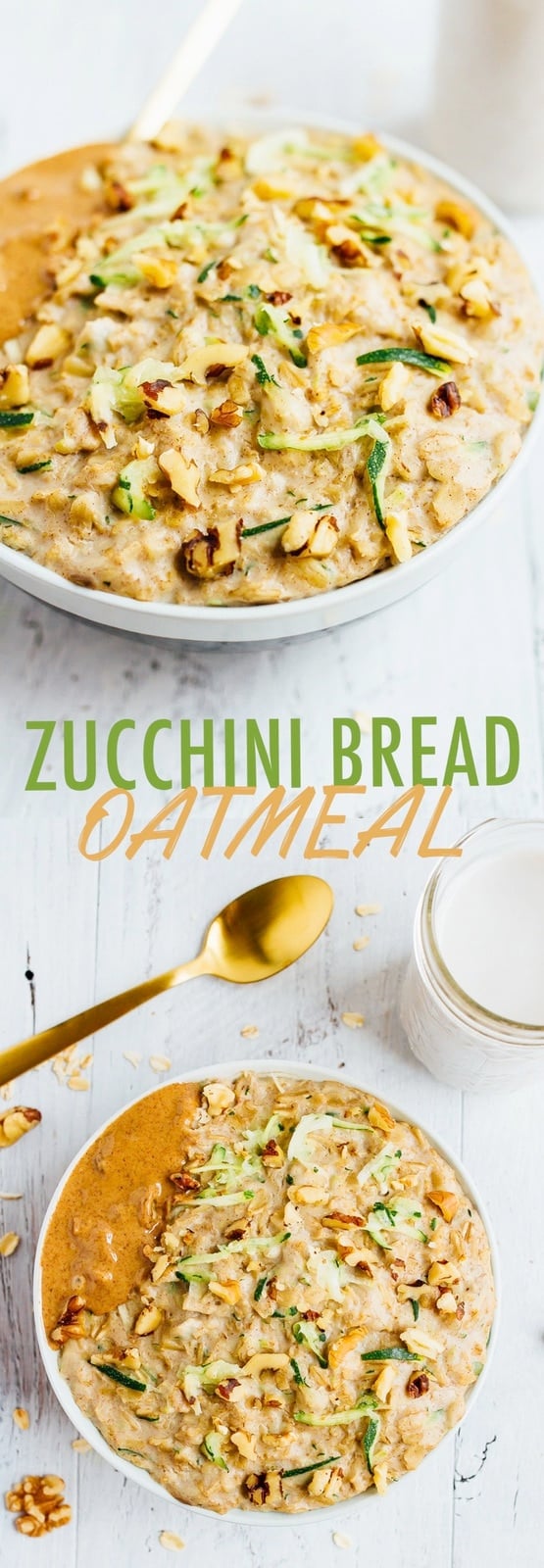 Zucchini Bread Oatmeal Eating Bird Food