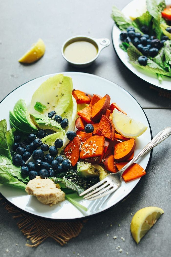 Vegan Savory Breakfast Salad from Minimalist Baker