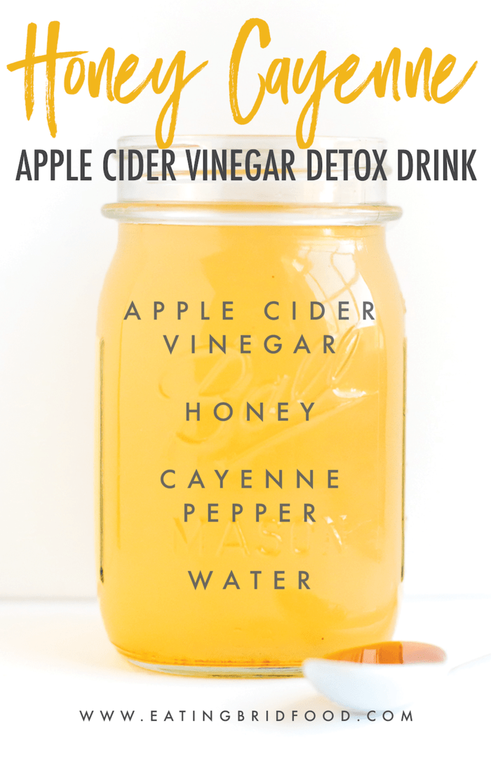 Honey Cayenne Apple Cider Vinegar Drink