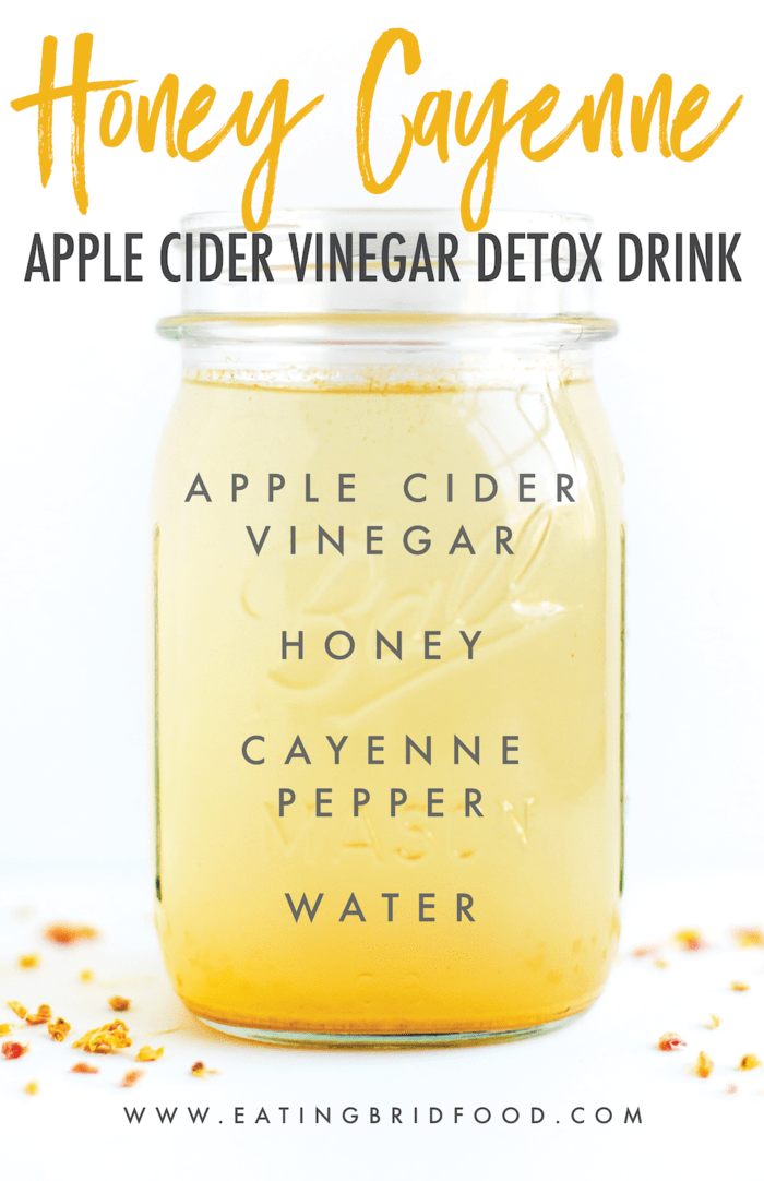 Apple Cider Vinegar Detox Drinks Eating Bird Food