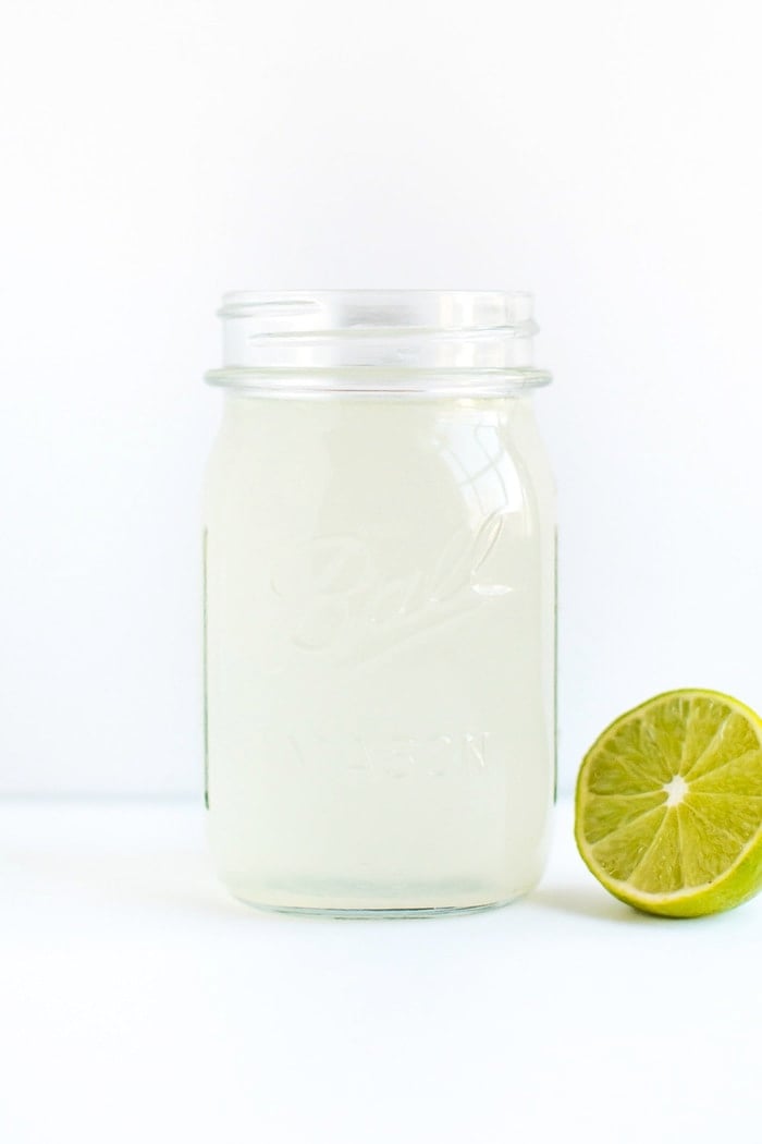 Limeade Apple Cider Vinegar Drink