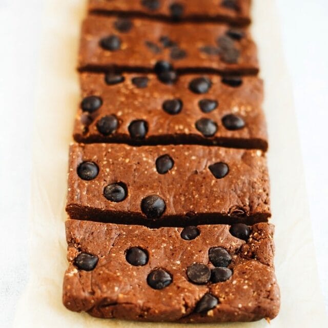 Peanut Butter Chocolate Protein Bars Eating Bird Food