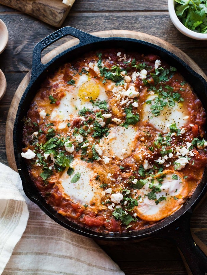 spaghetti squash shakshuka