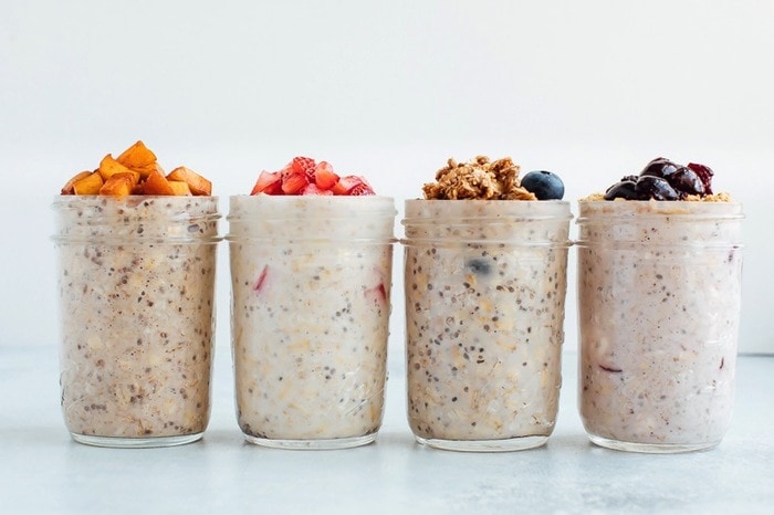 Summer Fruit Overnight Oats – 4 Ways (Video) | Eating Bird Food ...