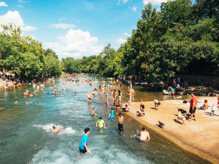 Barton Springs in Austin Texas