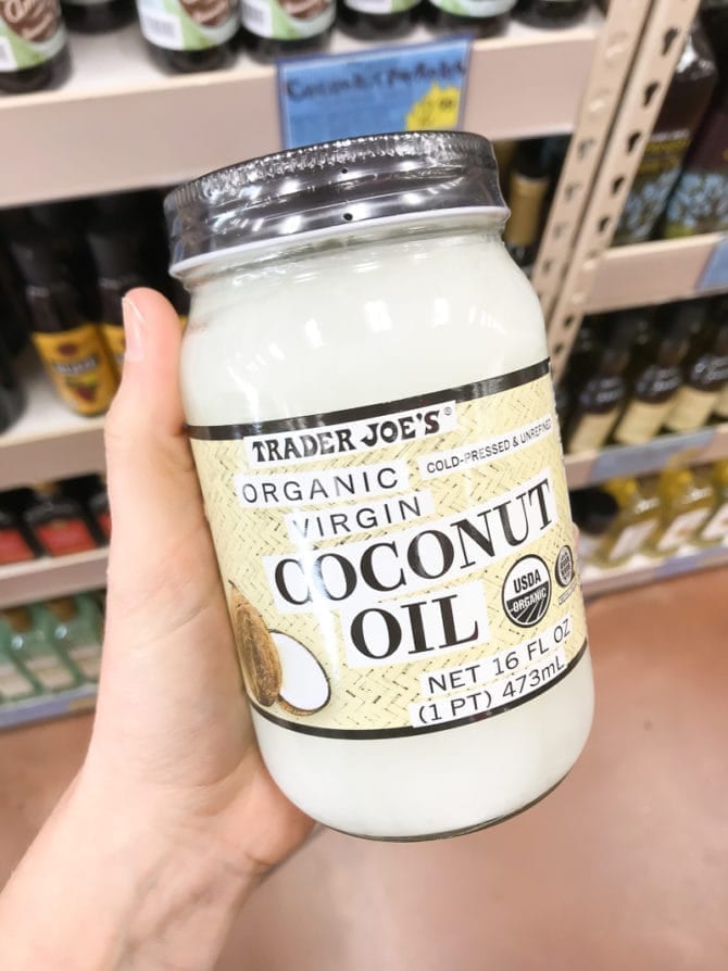 Jar of Organic, Virgin, Coconut Oil.