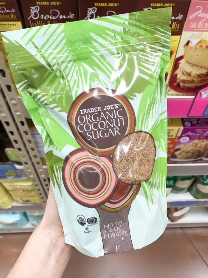 Package of Organic Coconut Sugar.