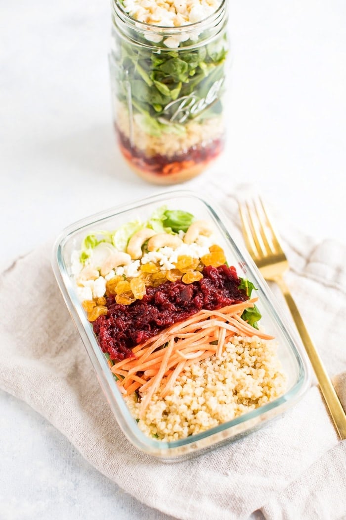 Meal Prep Salad Beet Power Salad Eating Bird Food