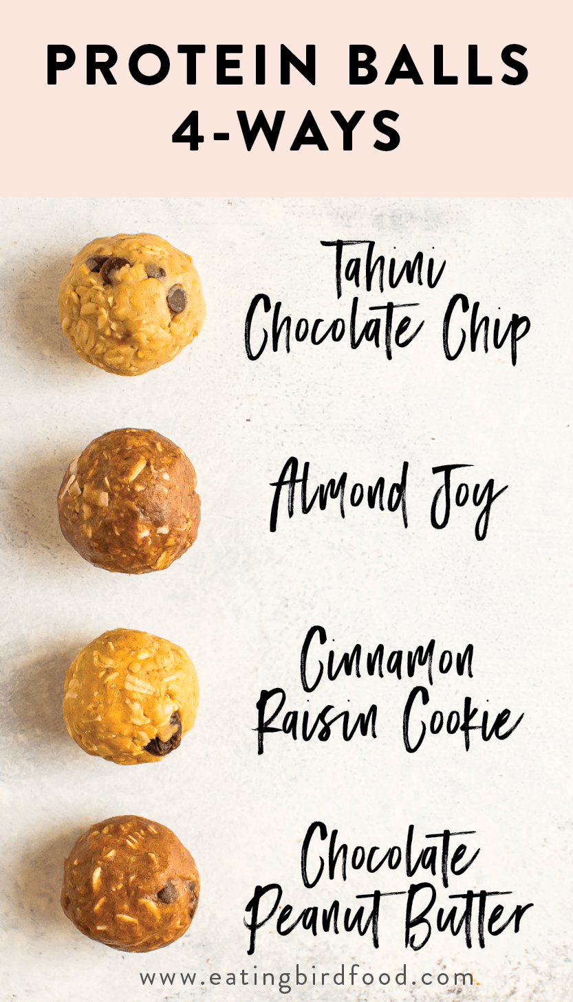 Easy No Bake Protein Balls Eating Bird Food