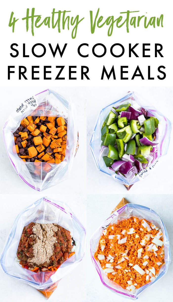4 Healthy Vegetarian Slow Cooker Freezer Meals Eating Bird Food