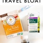 Tea, supplements, and other digestive products to help cure bloating.