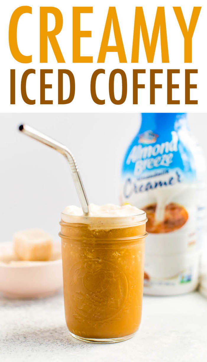 Creamy Iced Coffee in Your Blender Eating Bird Food