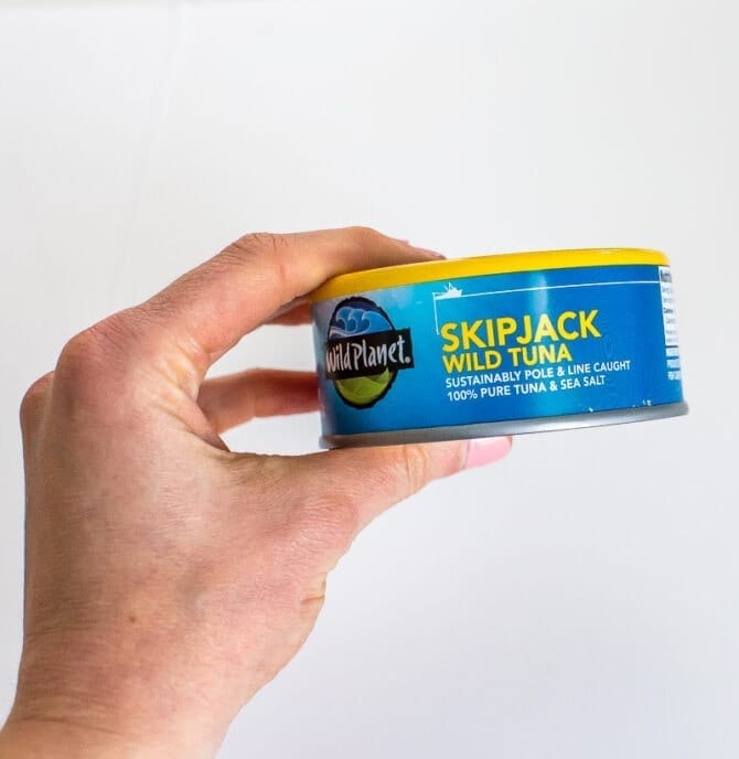 Wild Planet skipjack wild tuna can.