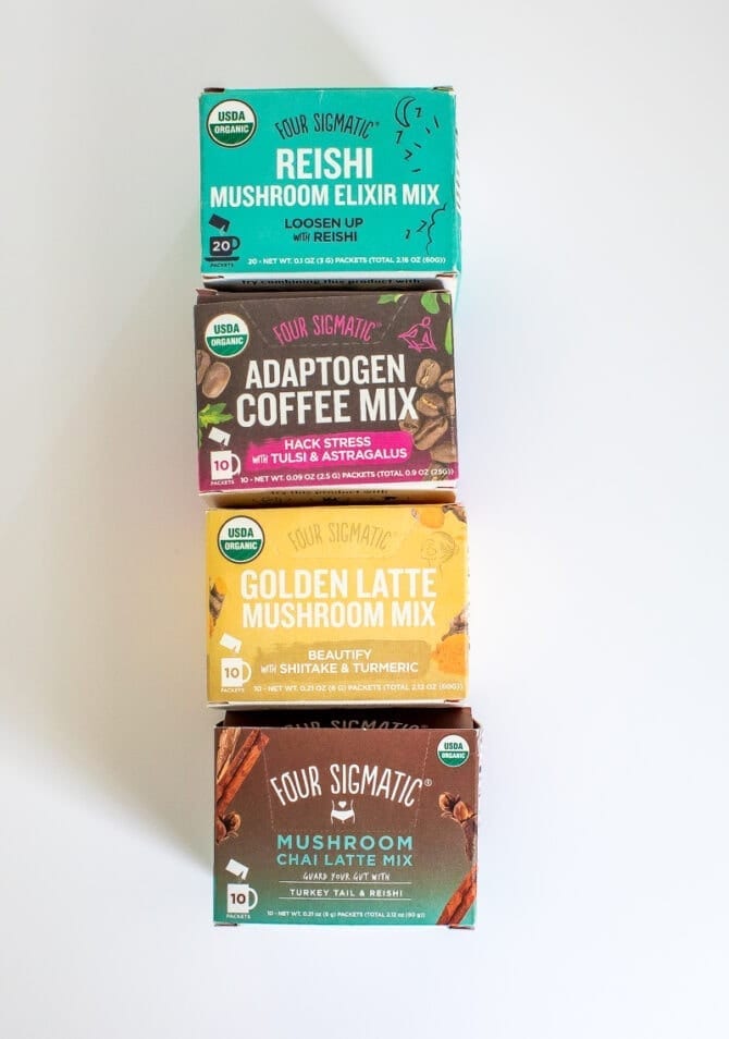 Four Sigmatic elixers