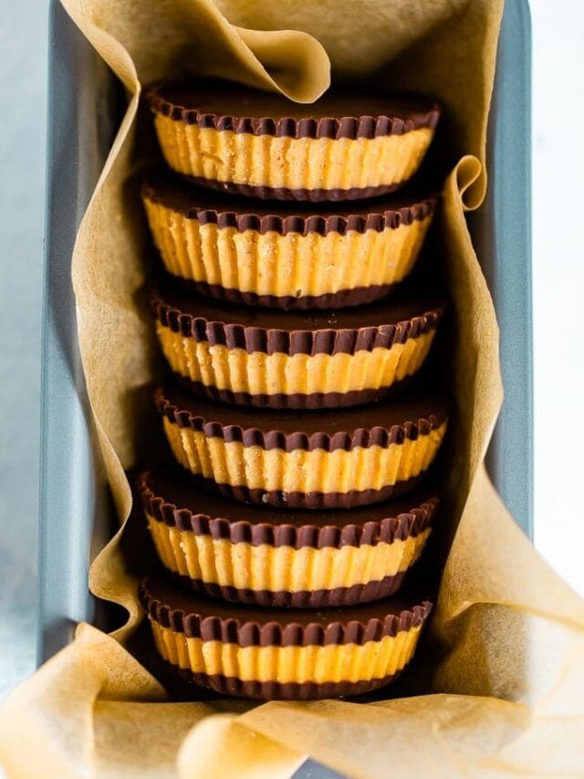 5Ingredient Healthier Peanut Butter Cups Eating Bird Food