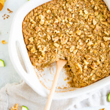 Zucchini Bread Baked Oatmeal-image