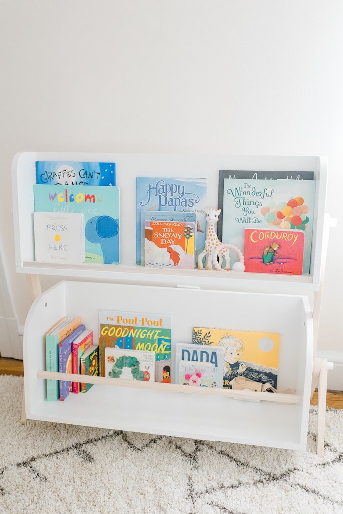 nursery bookshelf