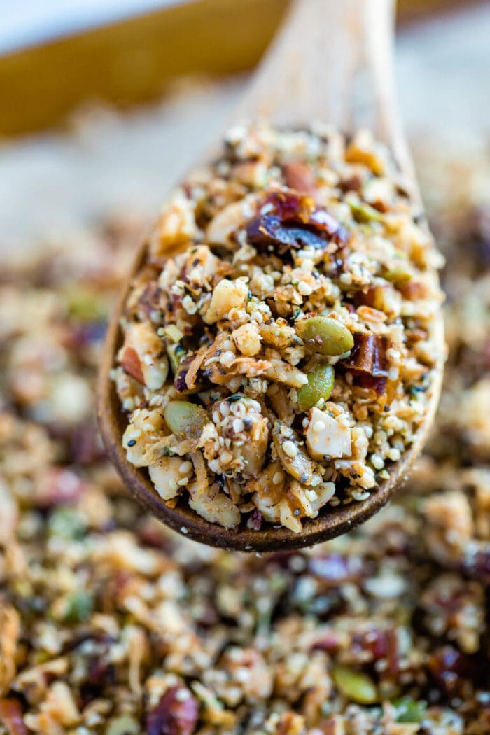 Hemp Granola (ProteinPacked + Grain Free) Eating Bird Food