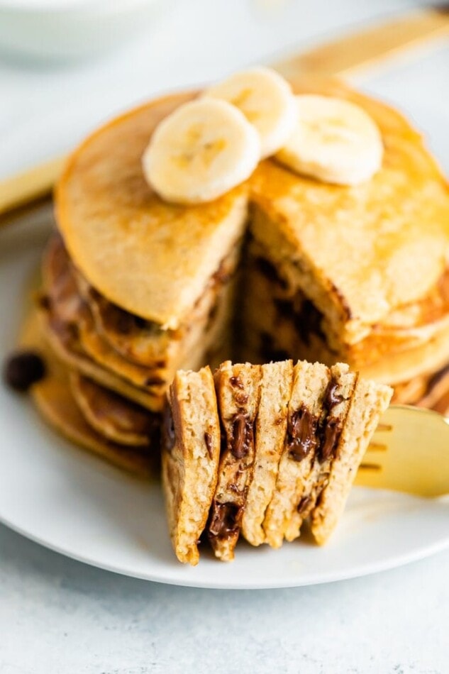 Greek Yogurt Pancakes Eating Bird Food