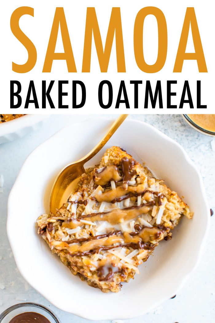 Easy Samoa Baked Oatmeal Eating Bird Food