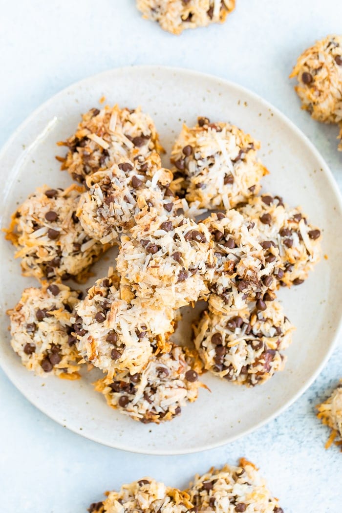 4Ingredient Almond Coconut Cookies Eating Bird Food