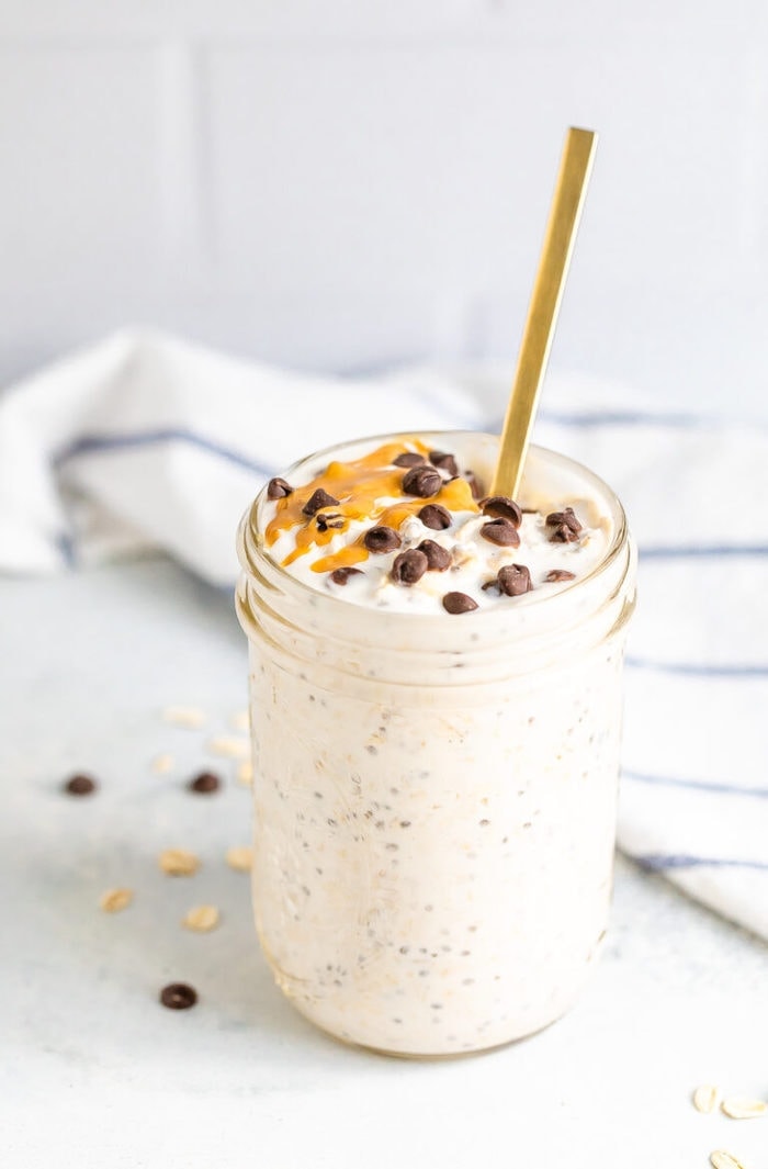 Protein Overnight Oats {6 Ingredients} Eating Bird Food